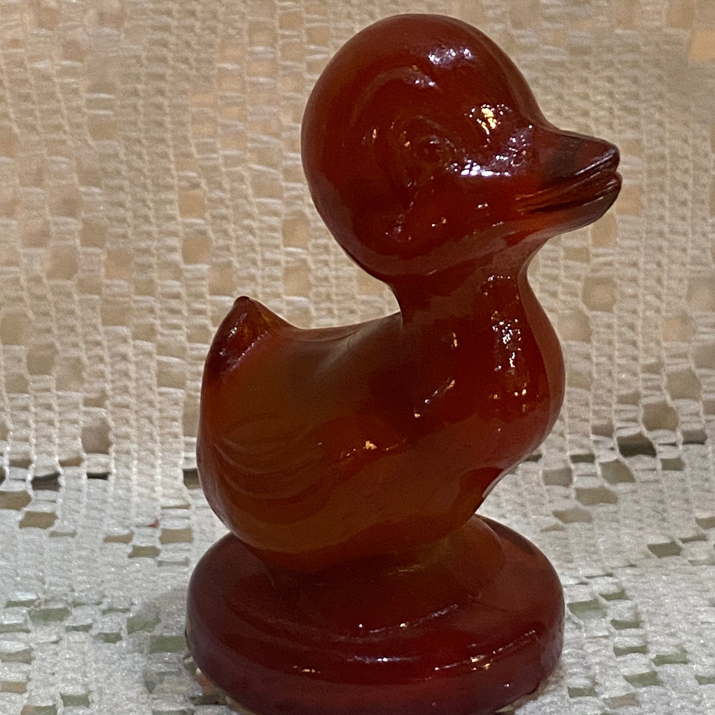 Glass Boyd Duck Figurine