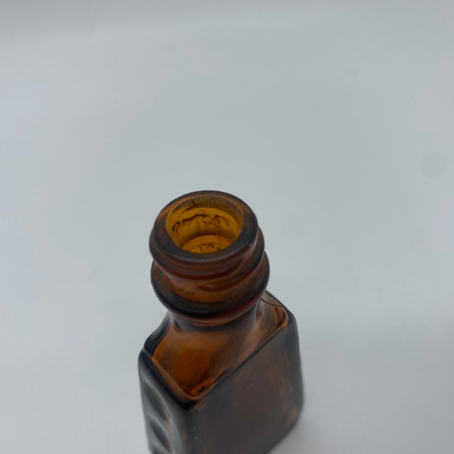 Amber Medicine Bottle