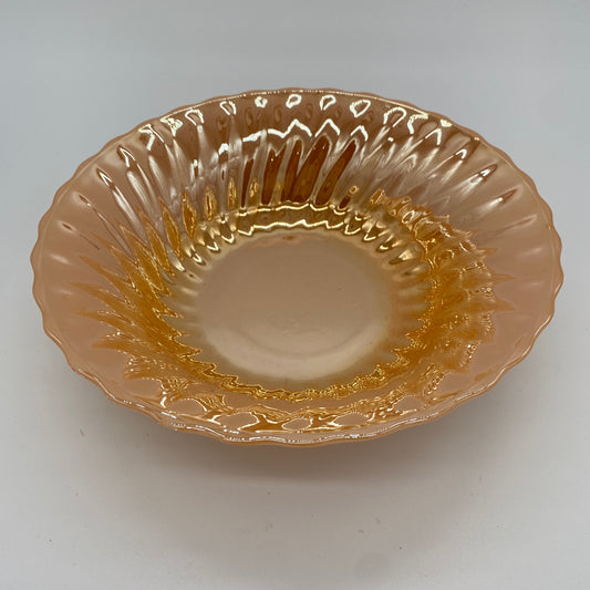 Fire King Peach Luster Bowl