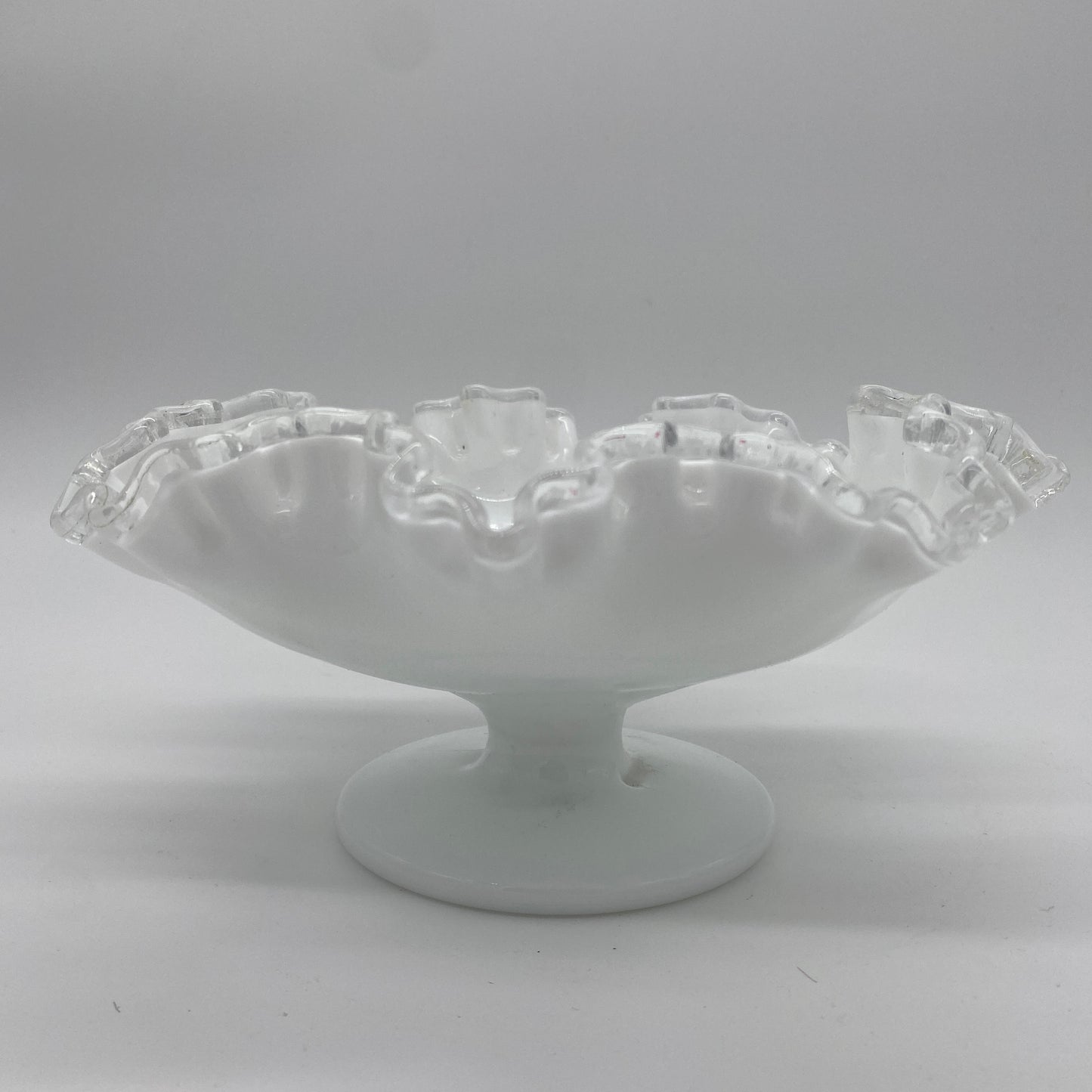 Fenton Silvercrest Footed Dish