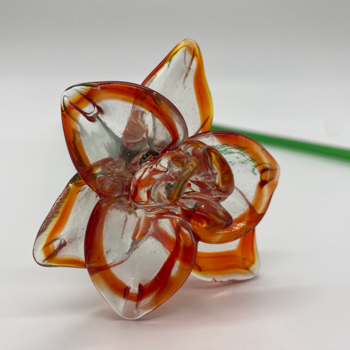 Glass Flower - 12 inches