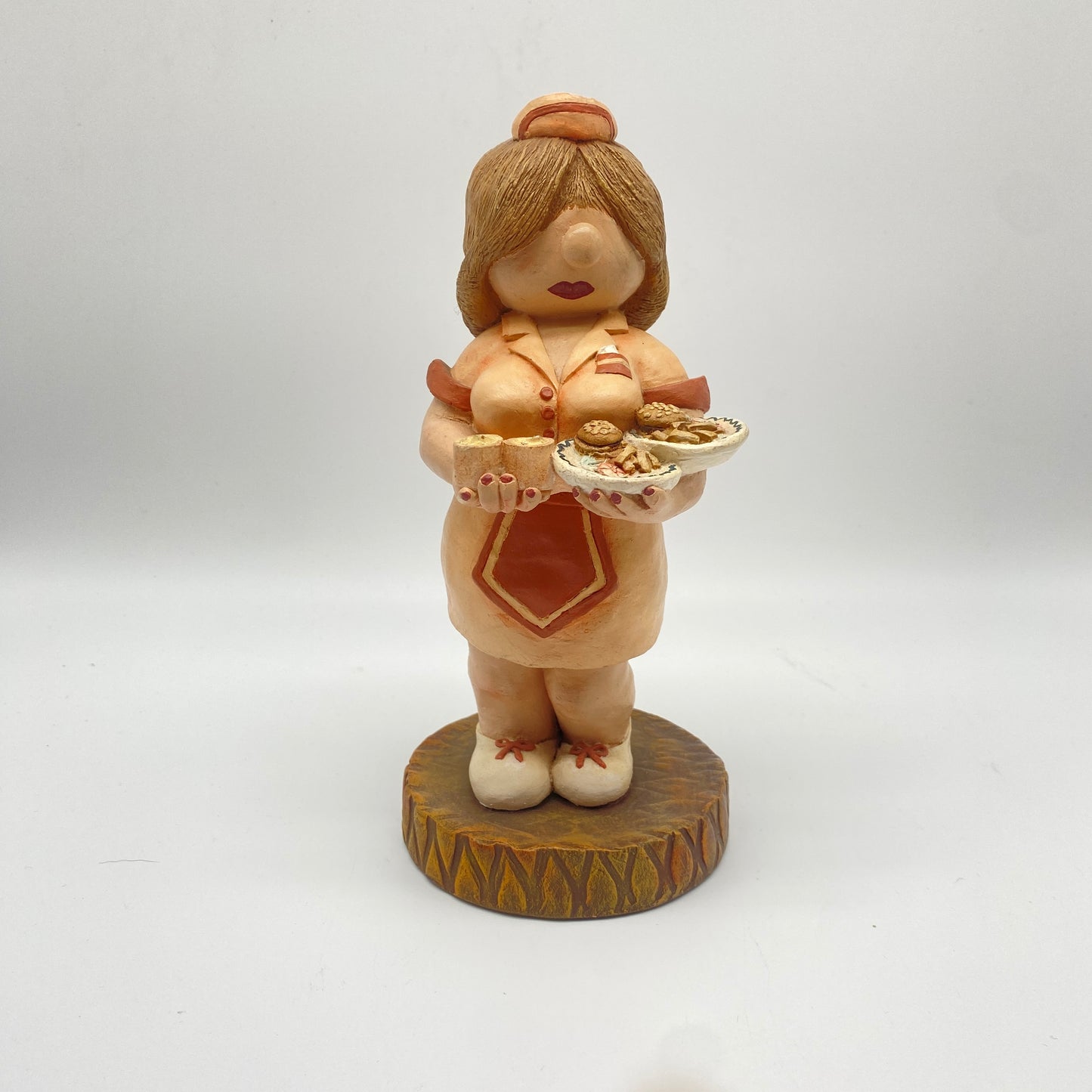 Painted Server Figurine - Anne's Original Figurines, Inc  #2227 (1978)