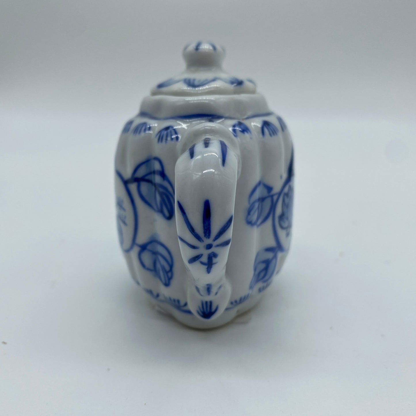 Mini Blue and White Teapot