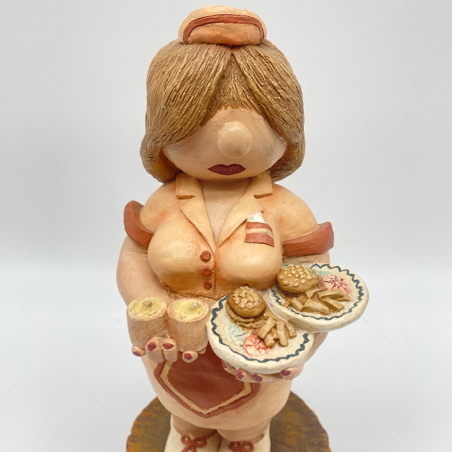 Painted Server Figurine - Anne's Original Figurines, Inc  #2227 (1978)