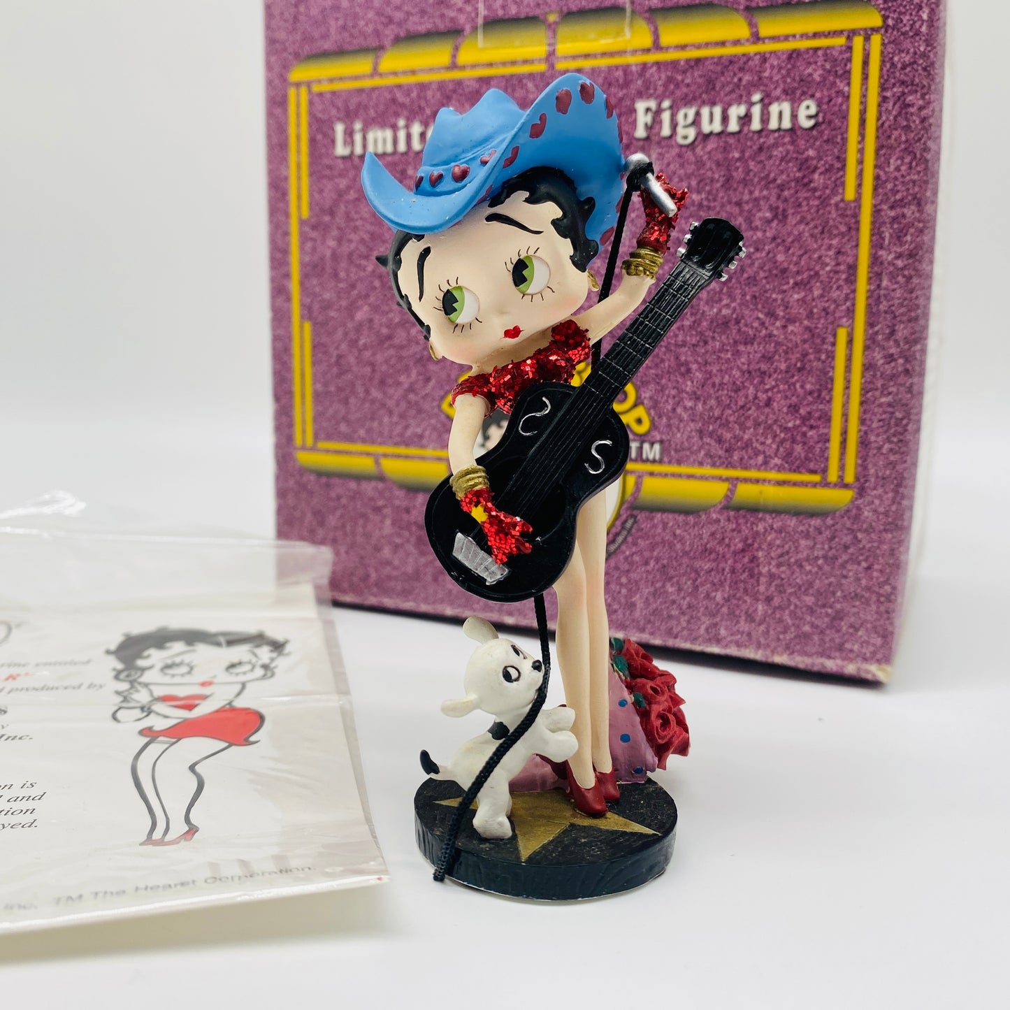 Betty Boop “Country Star”Collectible Figurine 151/5000 by Staunton Arts Inc.