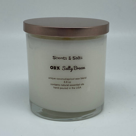 Scents and Salts Hand Poured Candle - OBX Salty Breeze