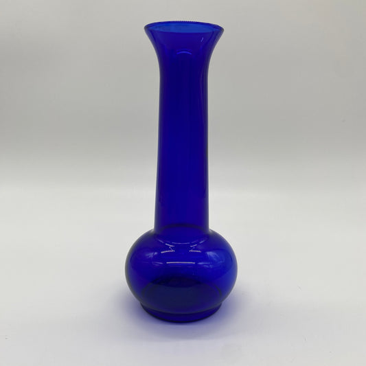 Cobalt Glass Bud Vase