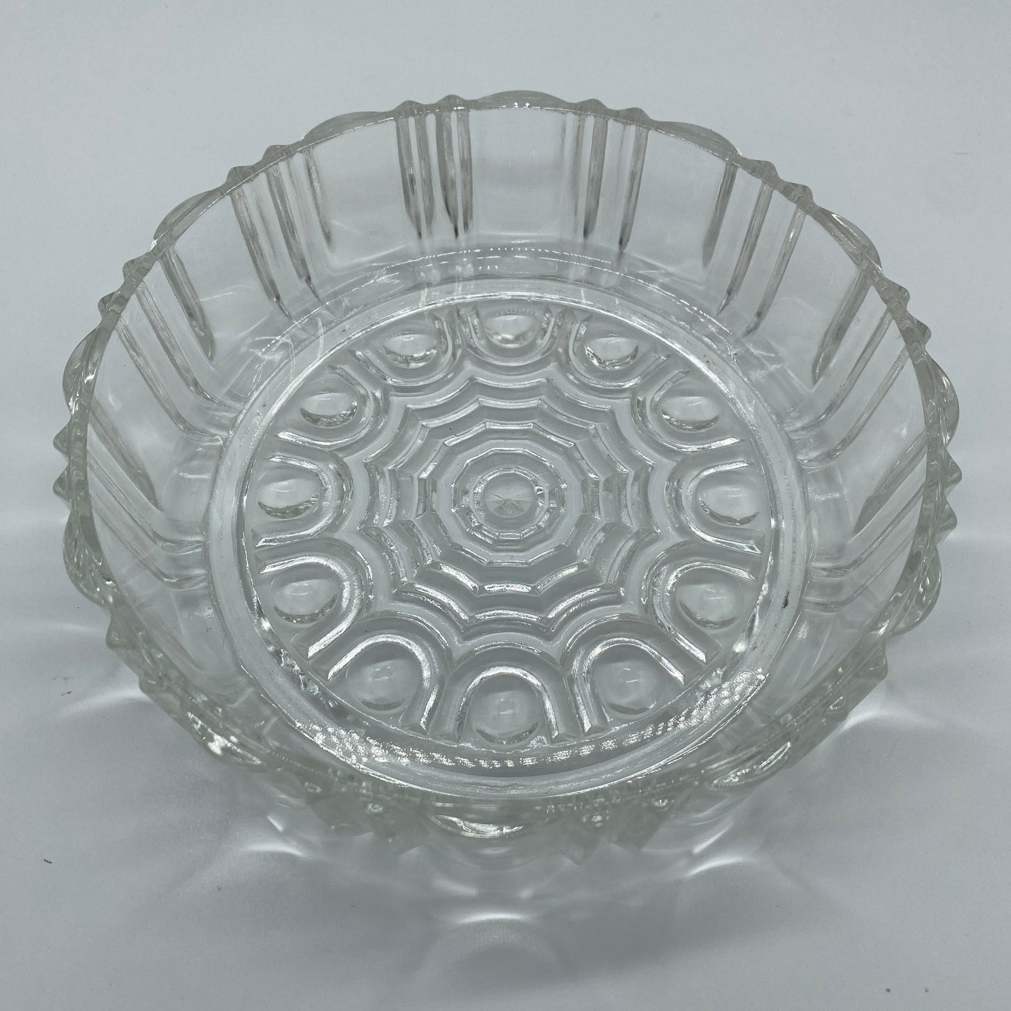 Patterned Glass Bowl