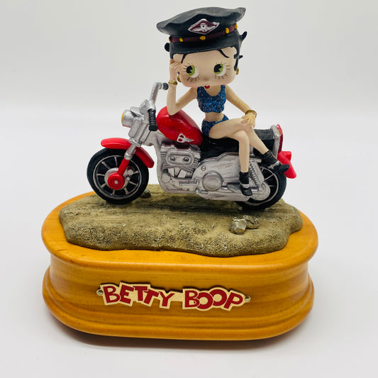 Betty Boop “EZ Rider” Collectible Musical Figurine 180/15000 by King Features Syndicate 1999