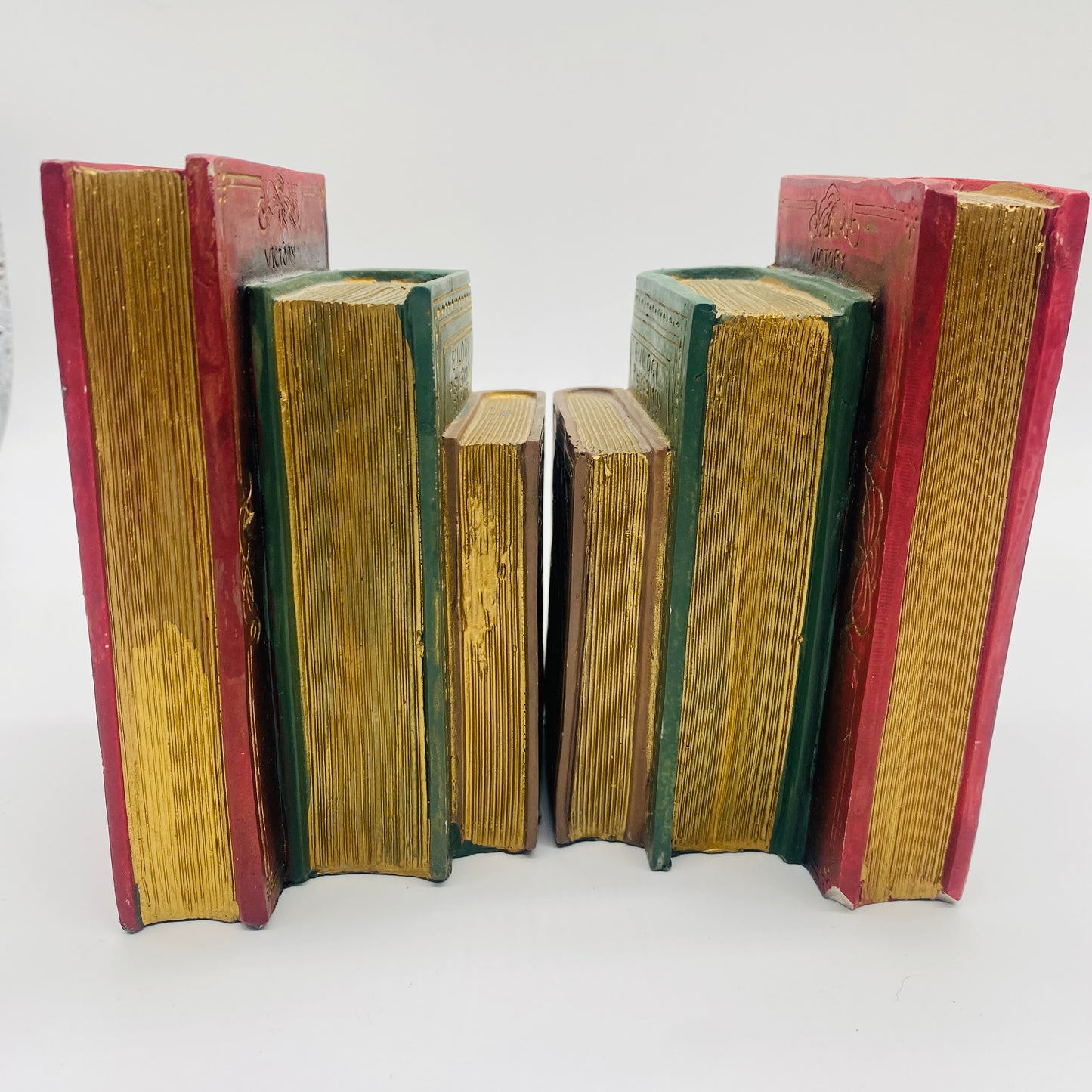 Vintage Books Bookends, Set of 2