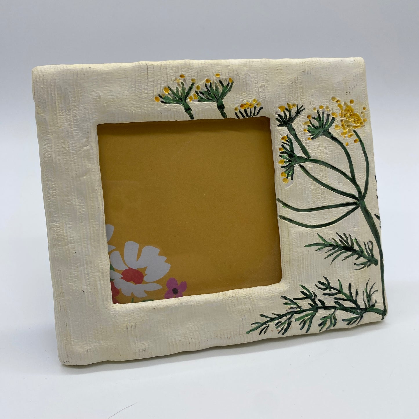 Flower Ceramic Picture Frame