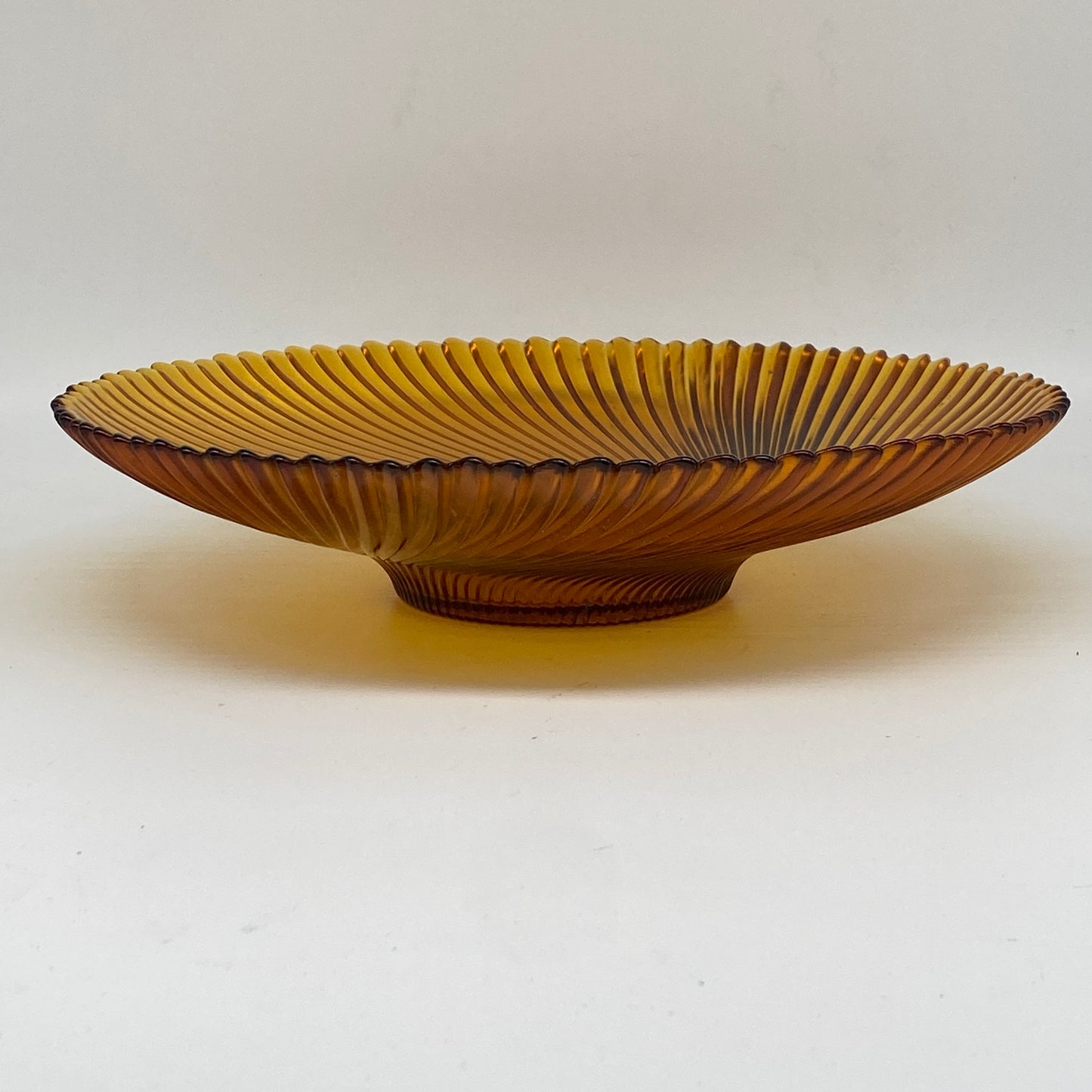 Amber Swirl Bowl