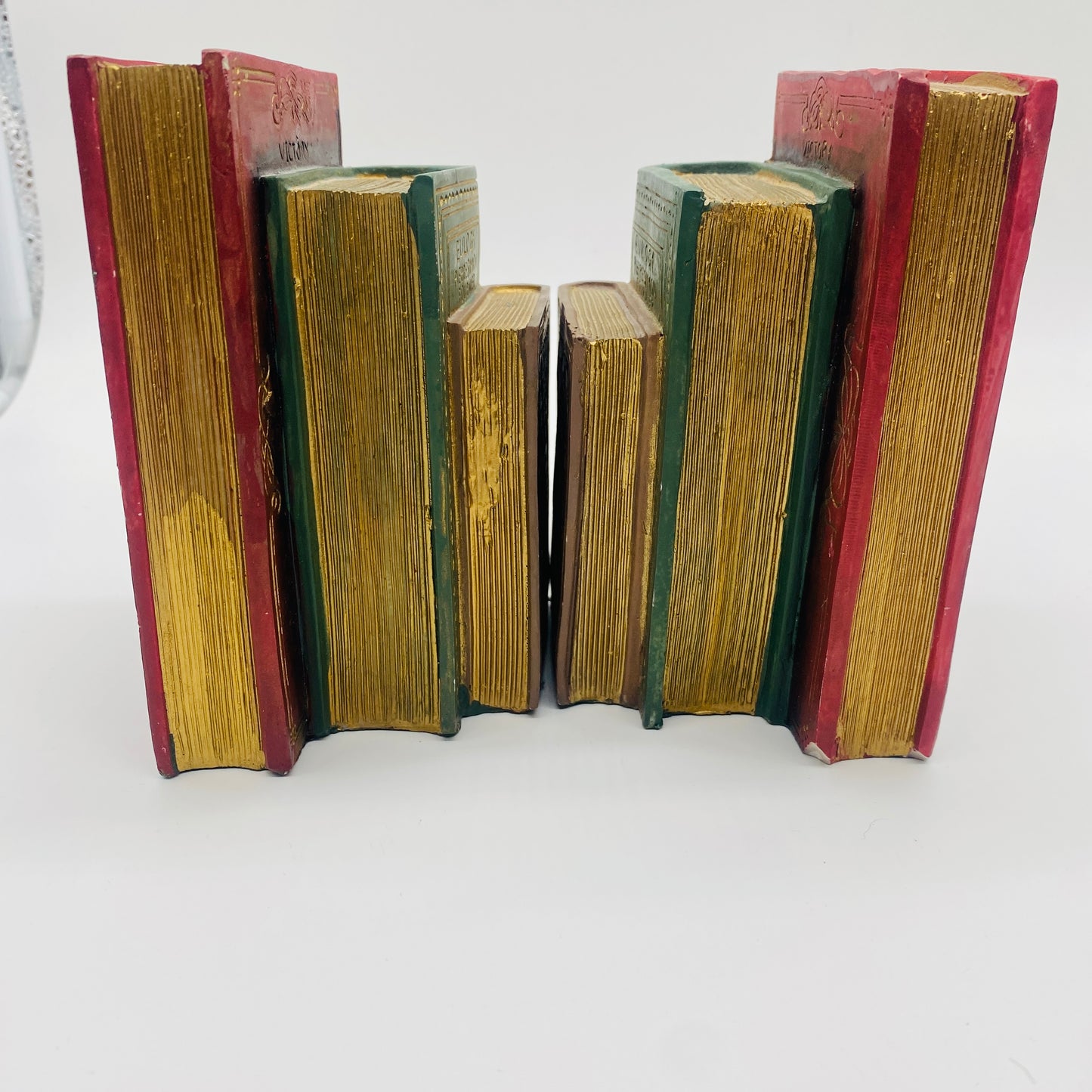 Vintage Books Bookends, Set of 2