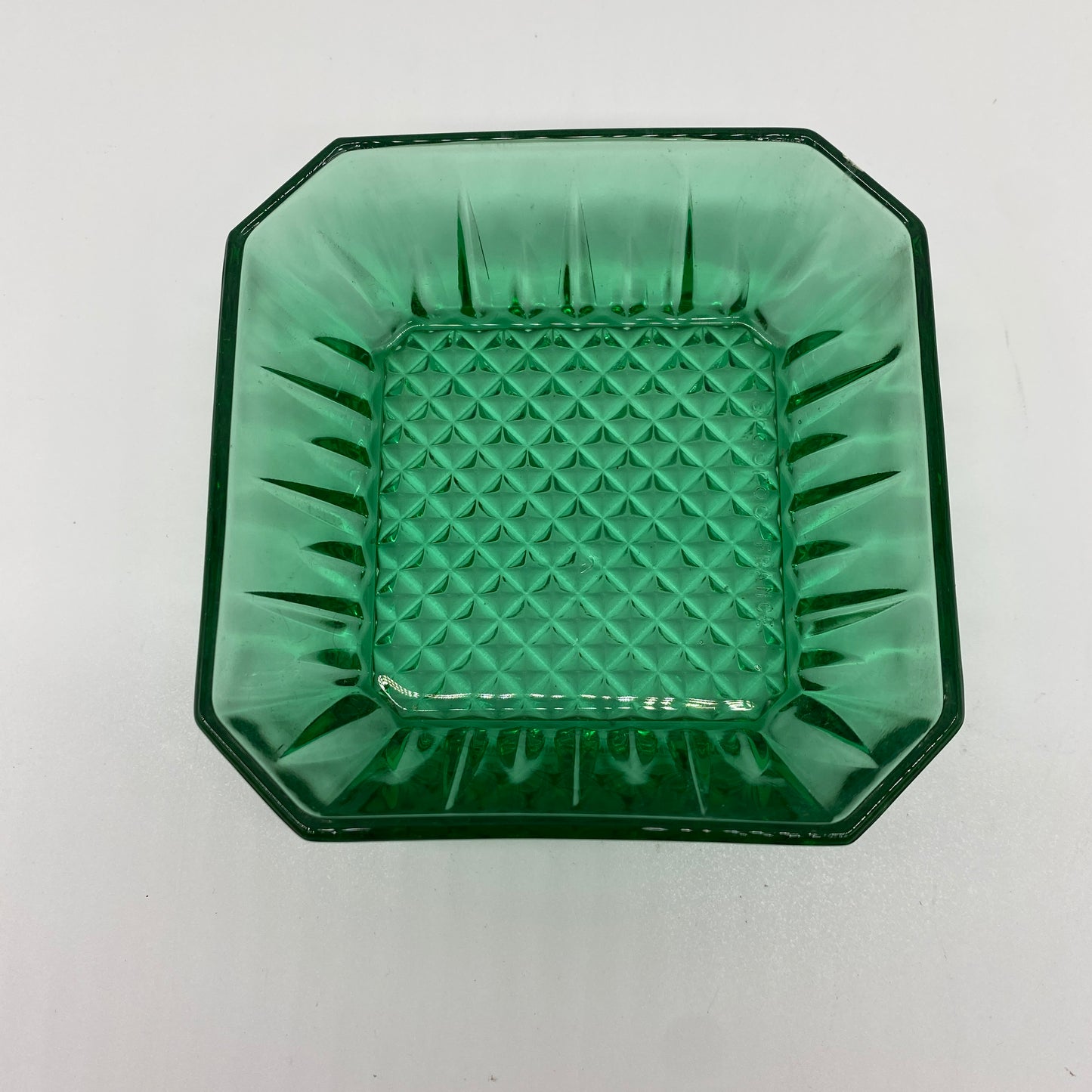 Emerald Green Arcoroc Glass Ramekin