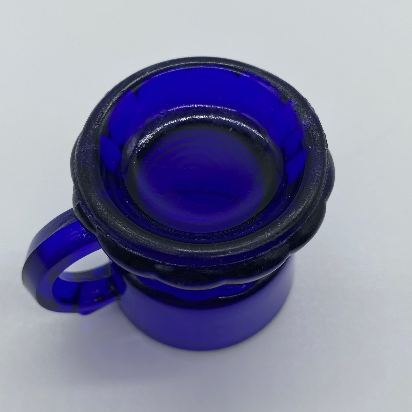 Cobalt Glass Mini Mug