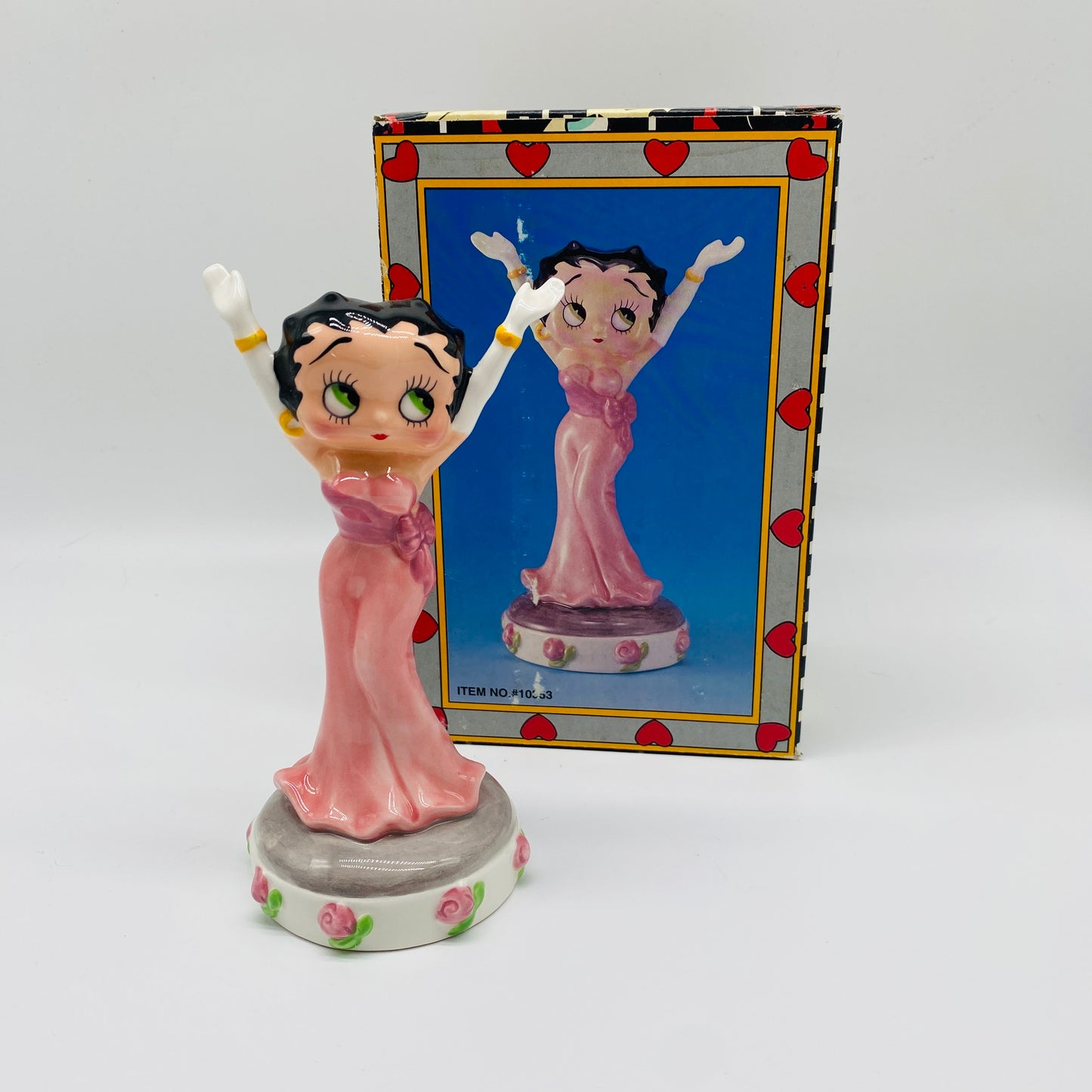 Betty Boop “Bed of Roses” Collectible Figurine