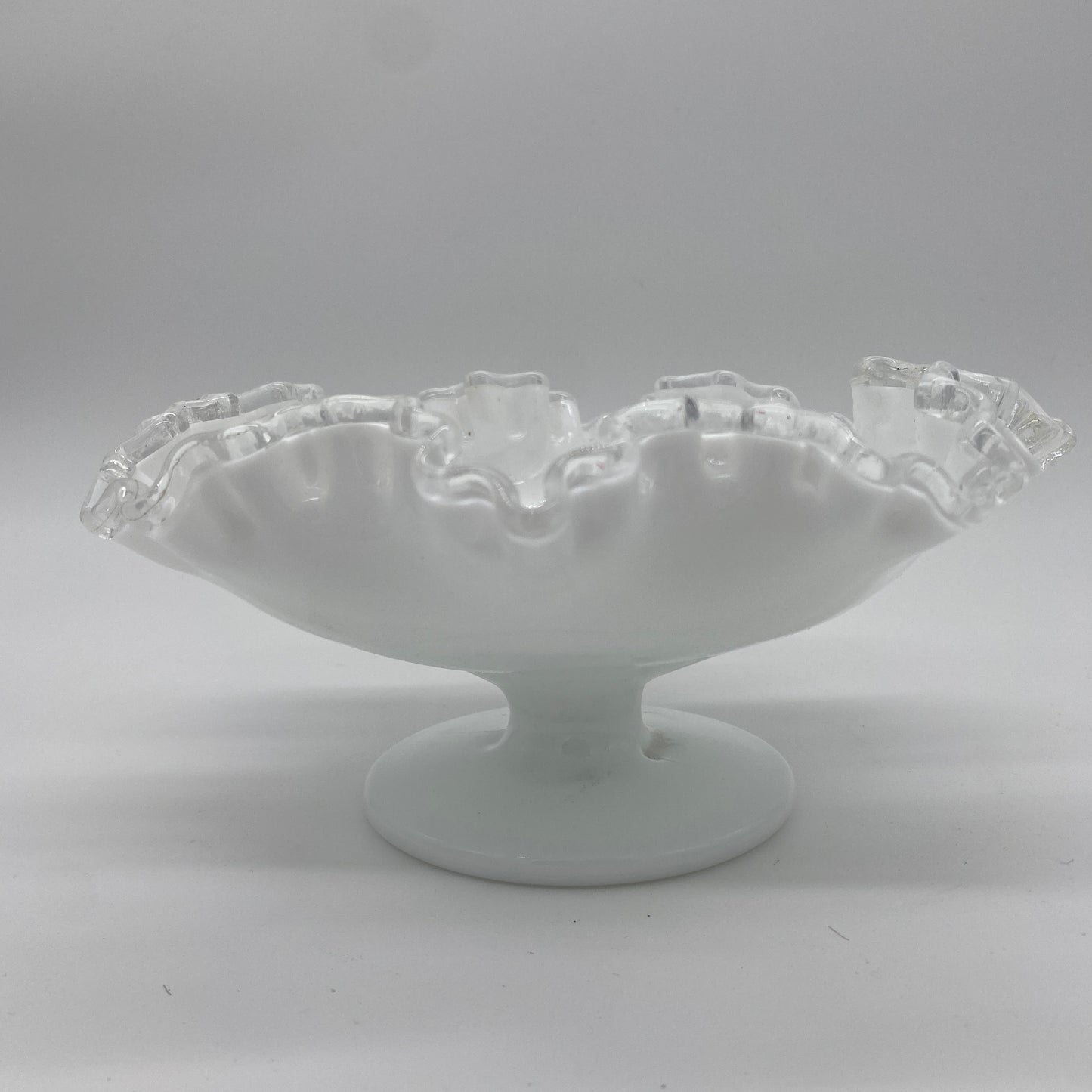 Fenton Silvercrest Footed Dish