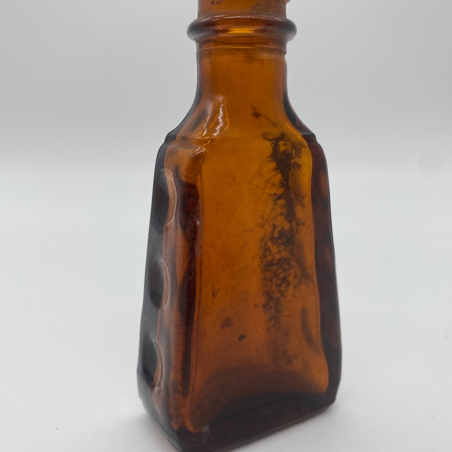 Amber Medicine Bottle