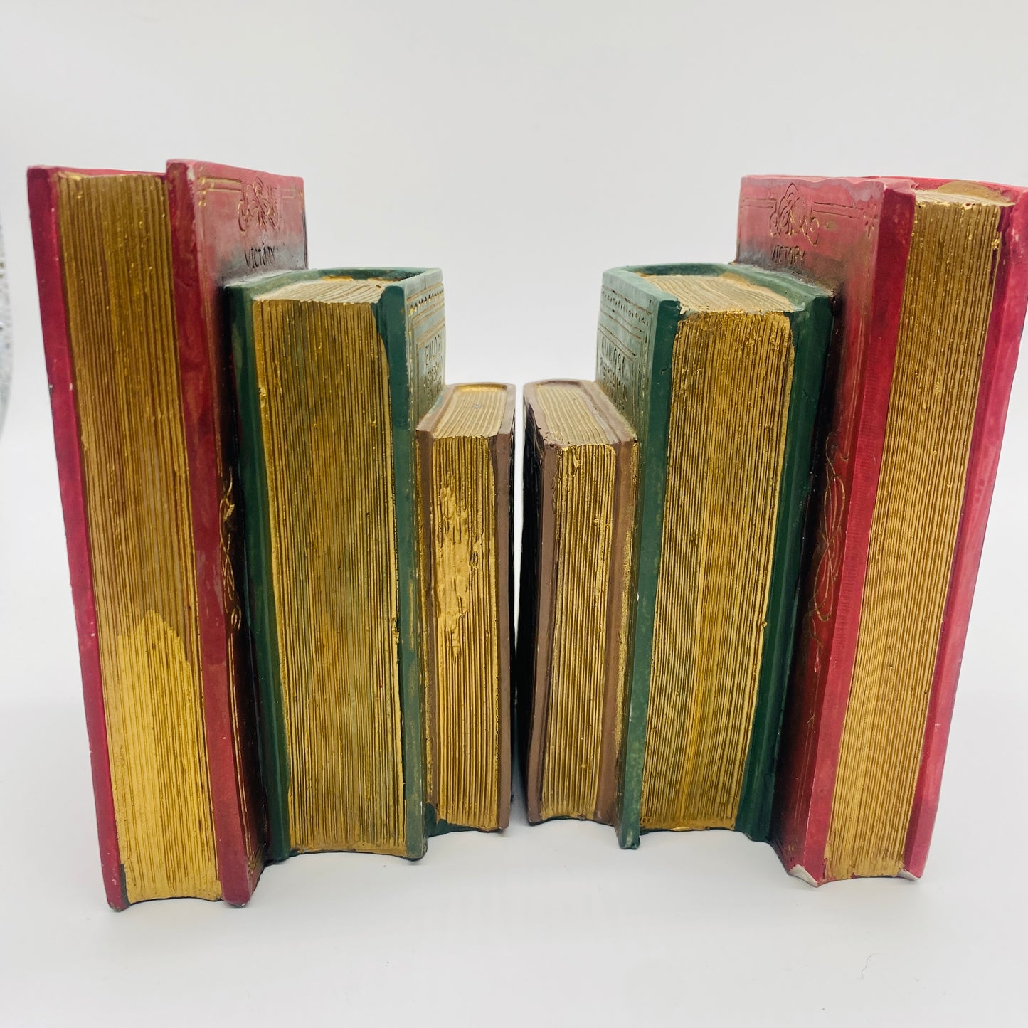 Vintage Books Bookends, Set of 2