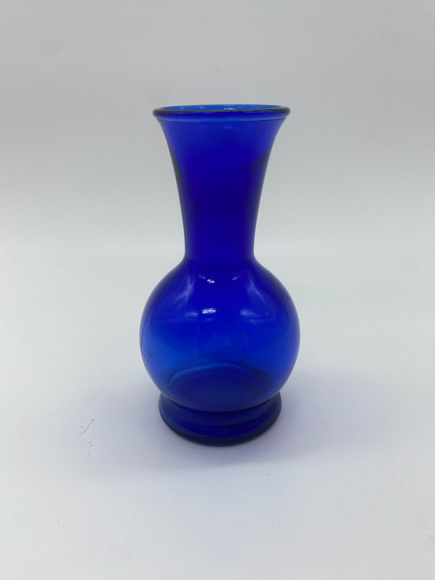 Cobalt Glass Small Vase