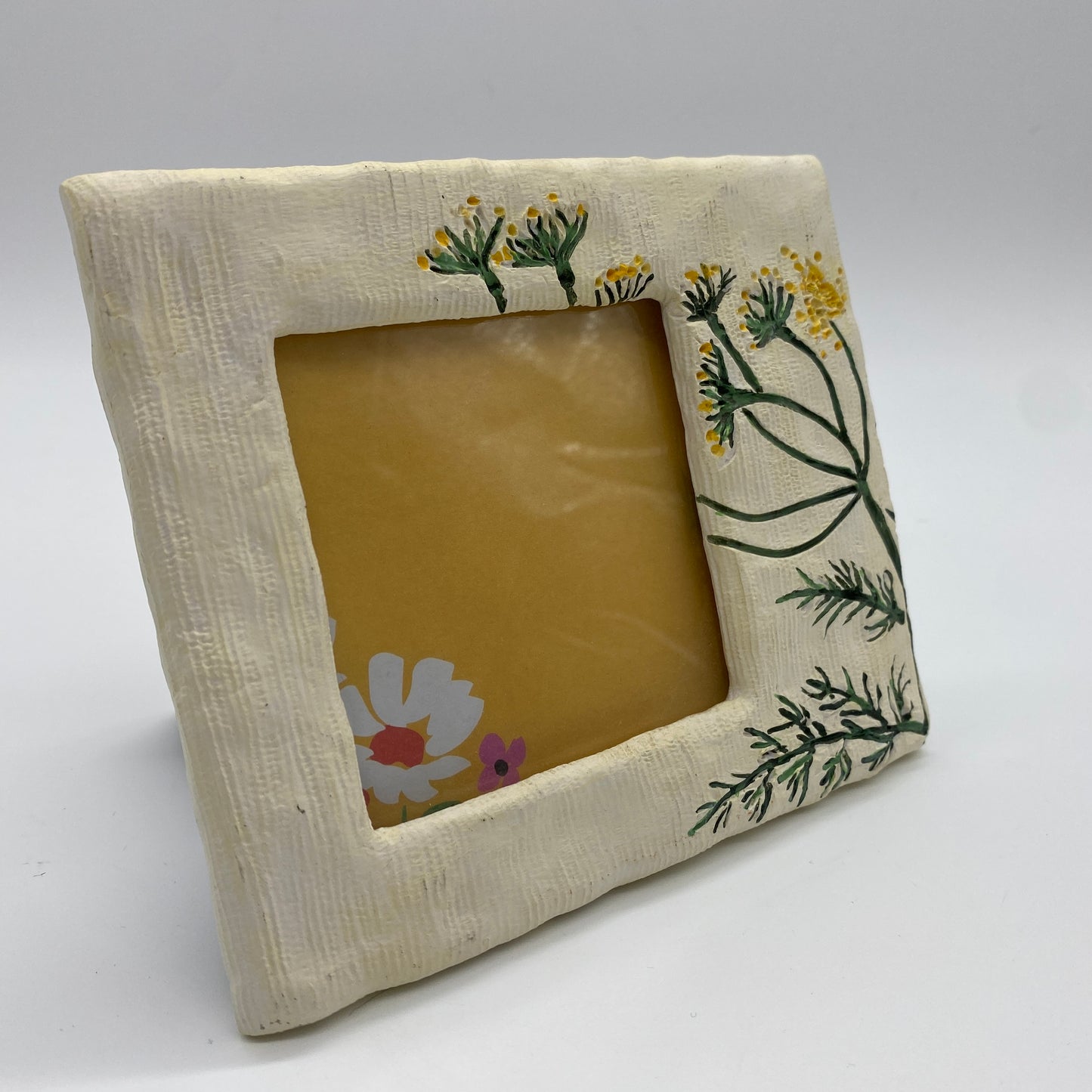 Flower Ceramic Picture Frame