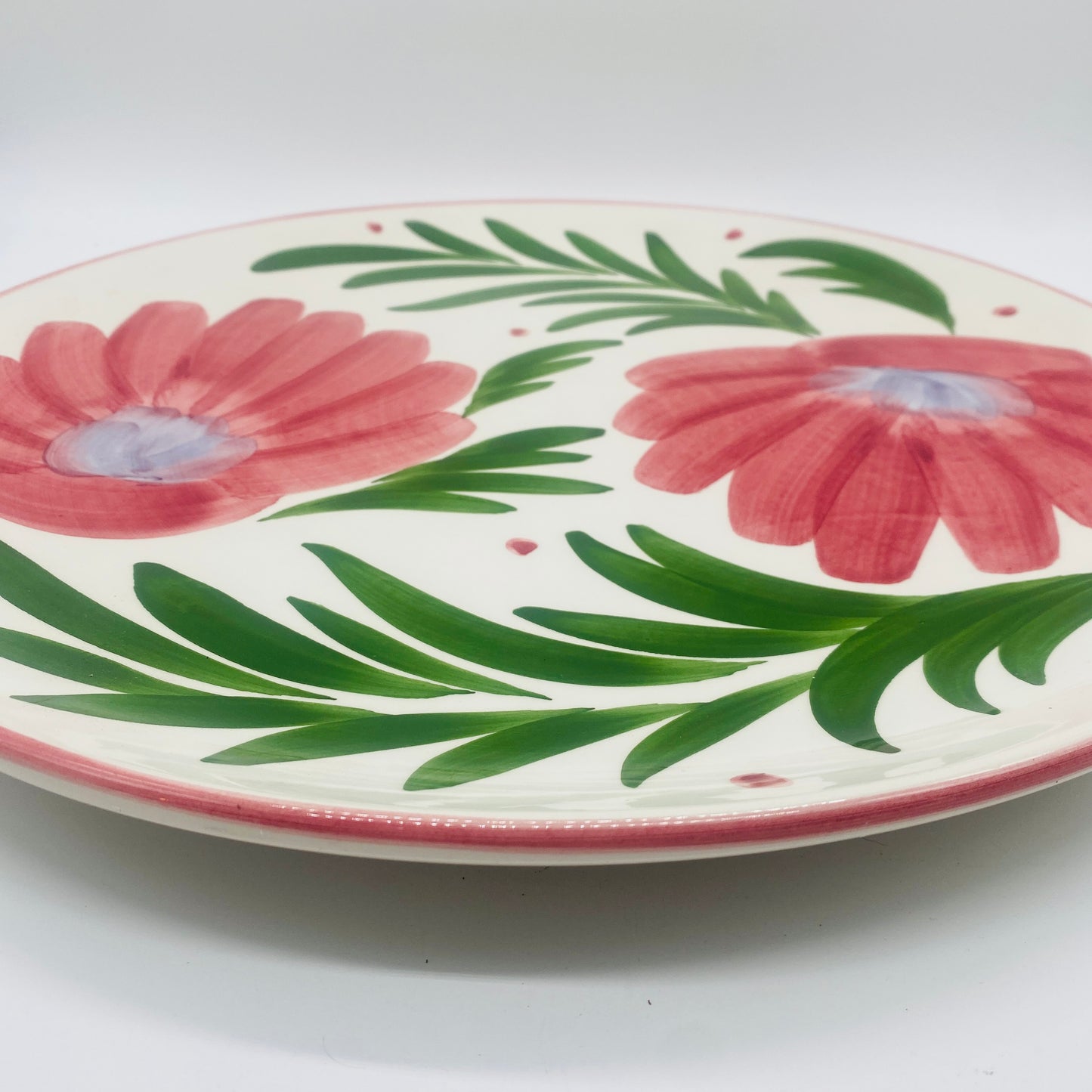 Himark Floral Serving Platter