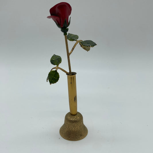 Rose Bud Vase Hand Bell