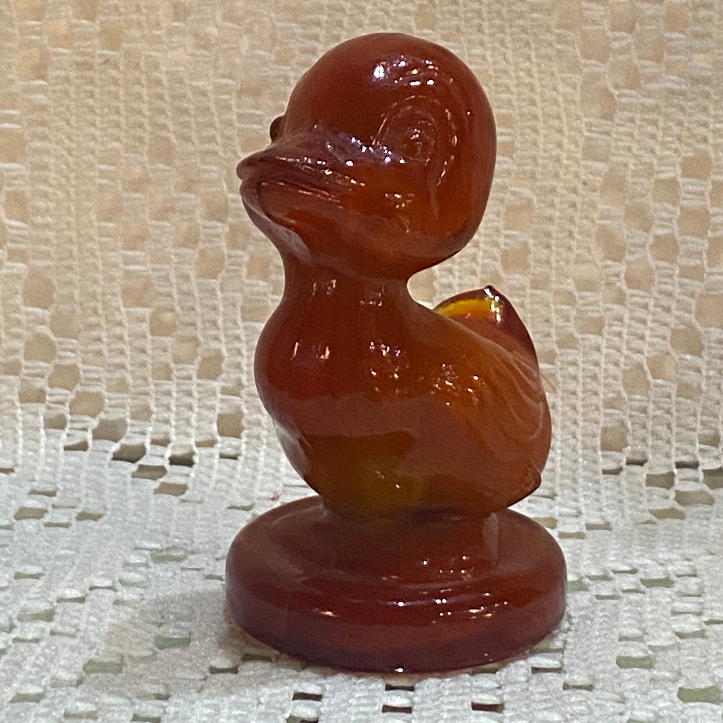 Glass Boyd Duck Figurine