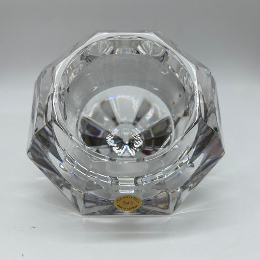 Bleikristall 24% Lead Crystal Diamond Shaped Votive or Paperweight