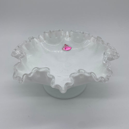 Fenton Silvercrest Footed Dish