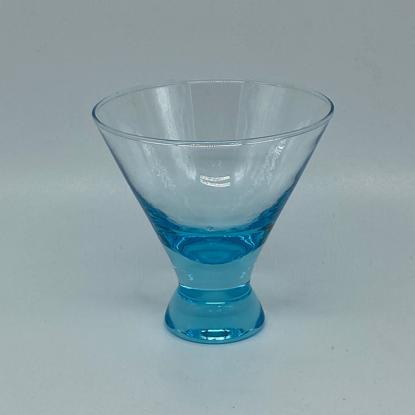 Aqua Martini Glasses - Set of 6