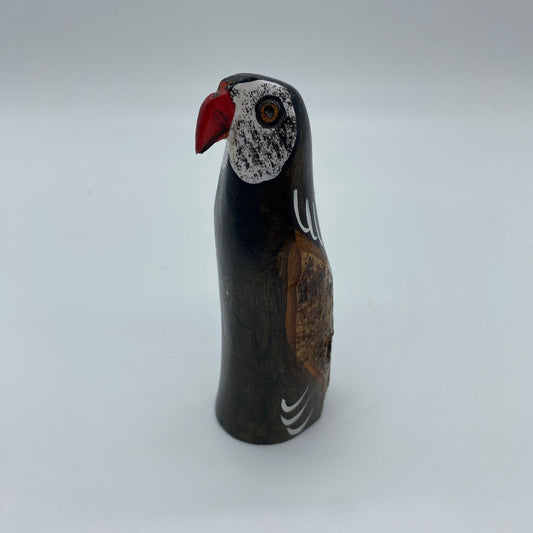 Carved and Painted Wood Bird