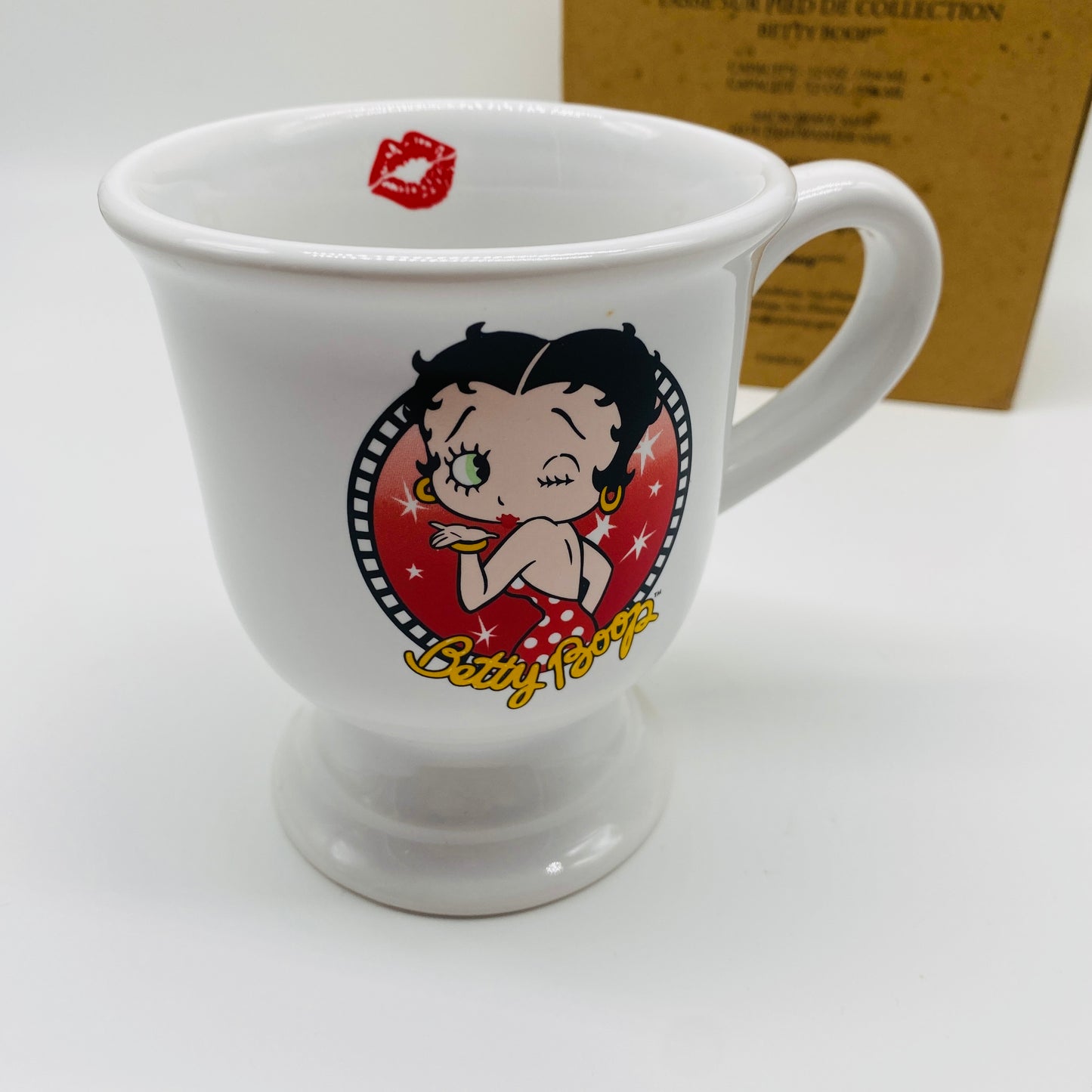 Betty Boop Collectible Pedestal Mug, 12 oz