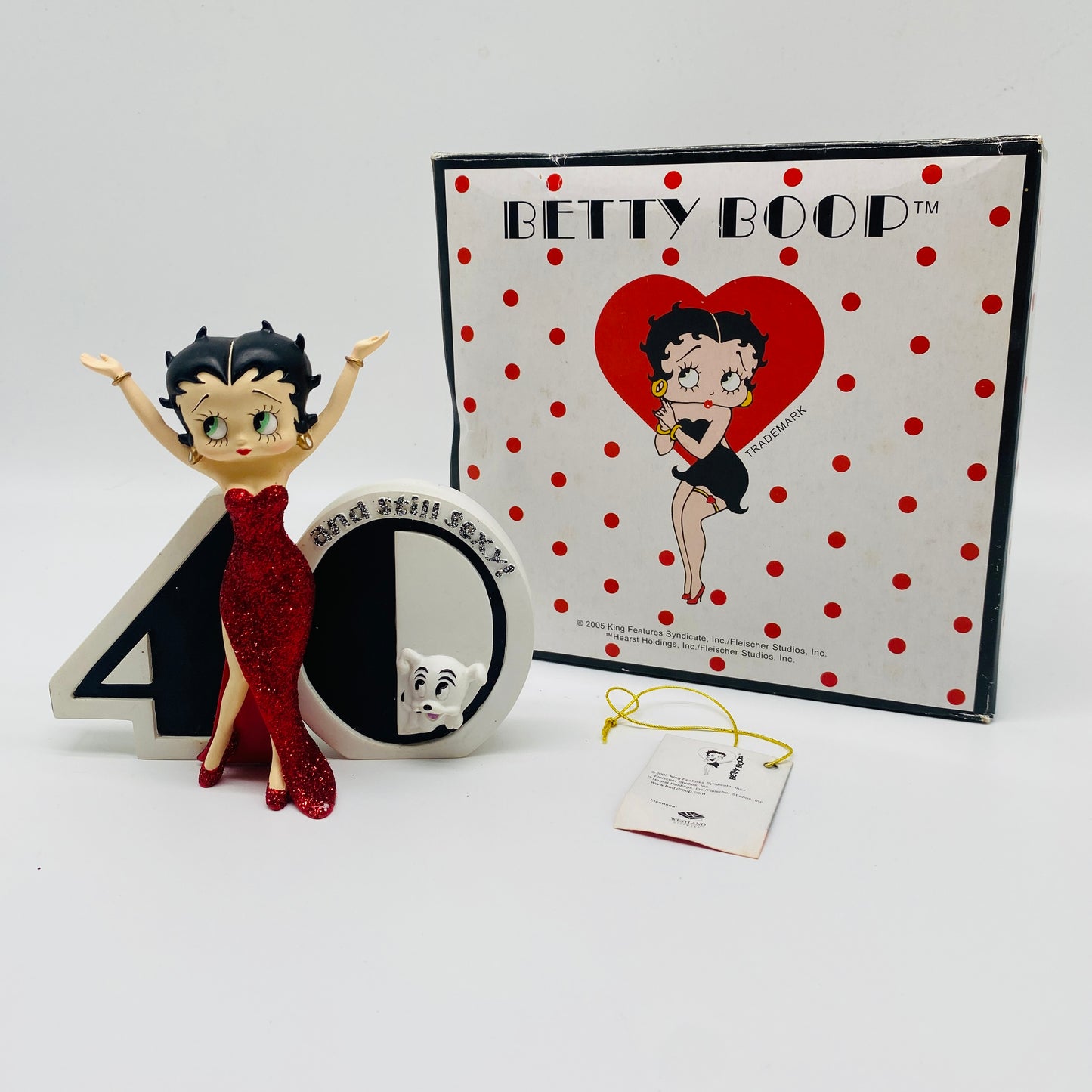 Betty Boop Collectible “Sexy at 40” Figurine by Westland Giftware #6774