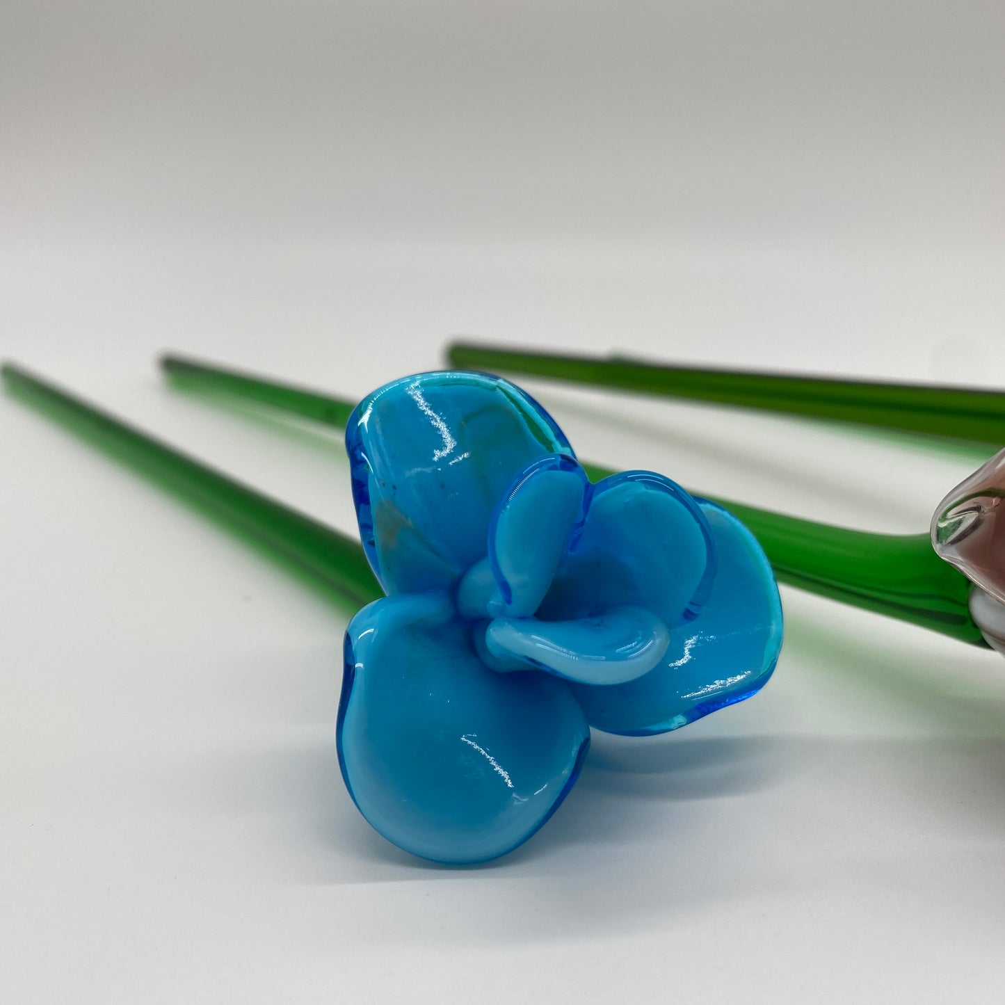 Glass Flower - 12 inches