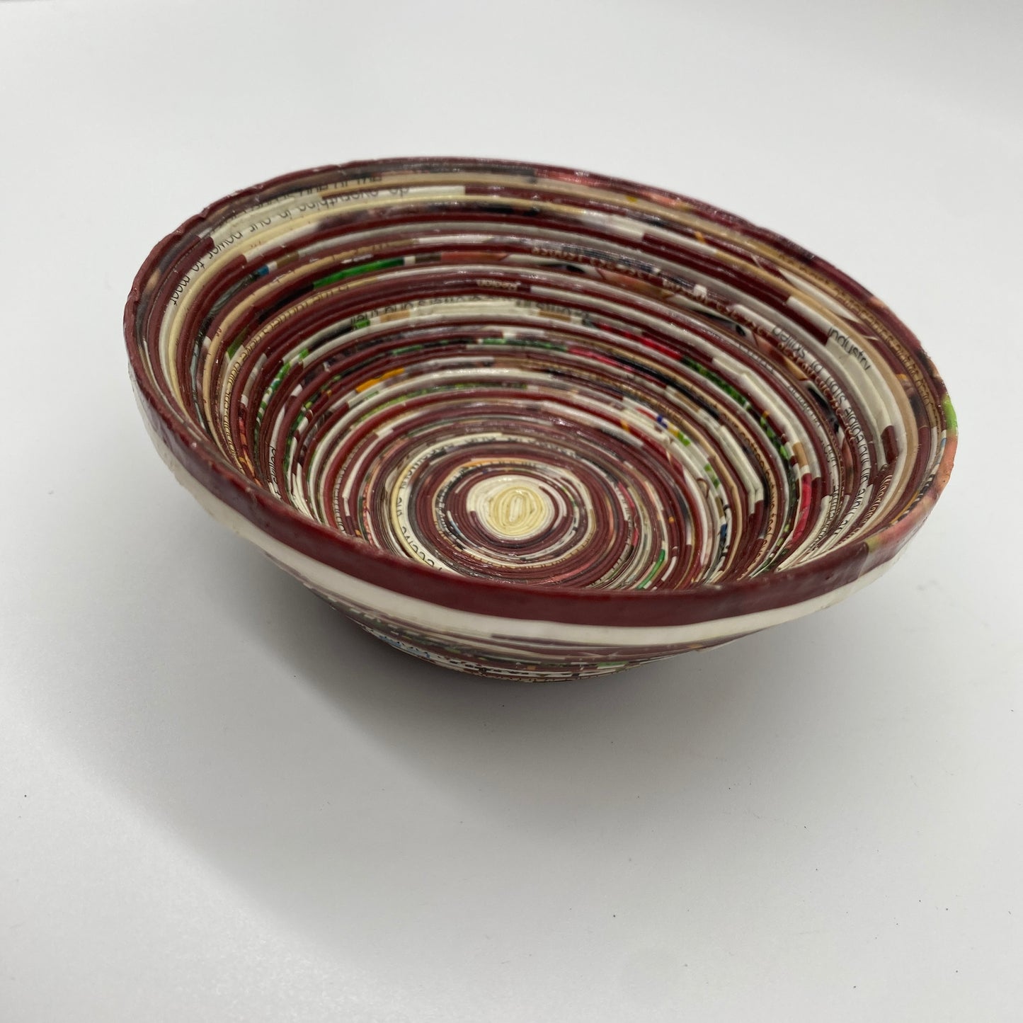 Handmade Paper / Magazine Bowl