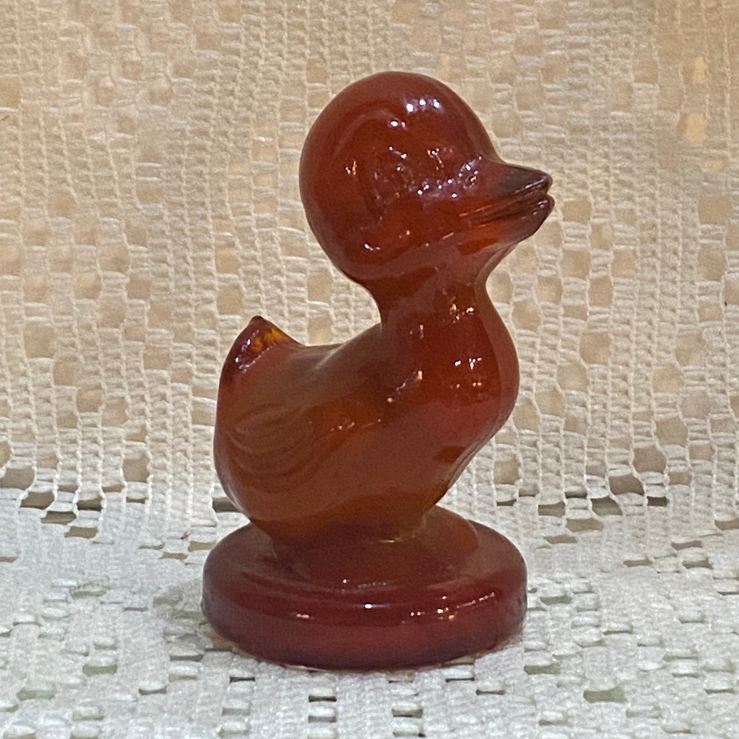 Glass Boyd Duck Figurine