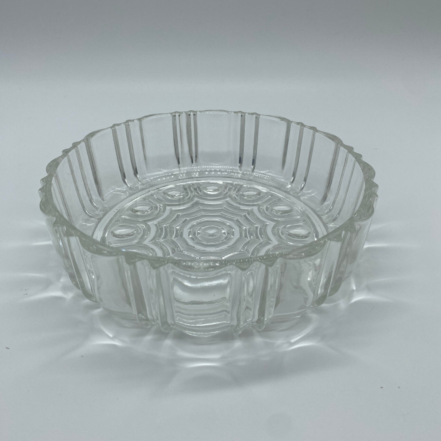 Patterned Glass Bowl