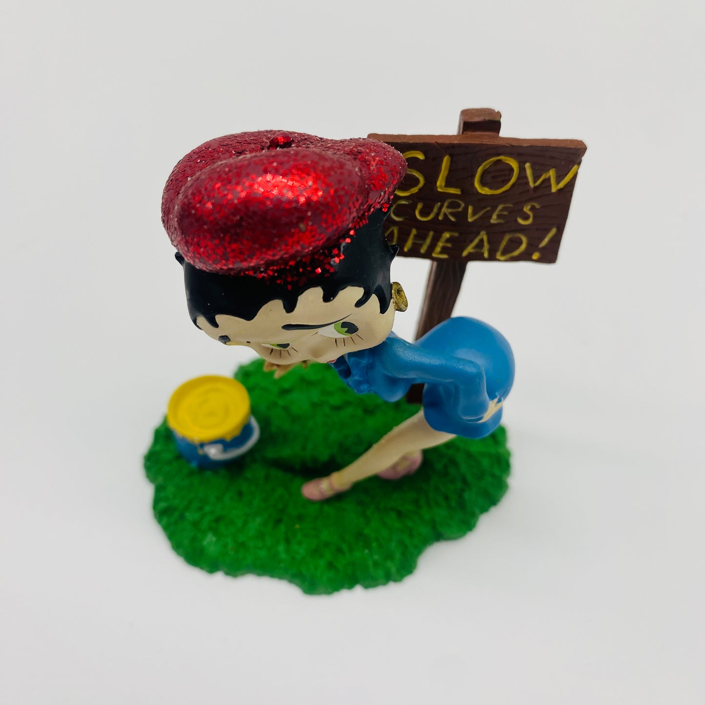 Betty Boop “Slow Curves Ahead” Collectible Figurine, Limited Edition 0991/5000 by Staunton Arts Inc.