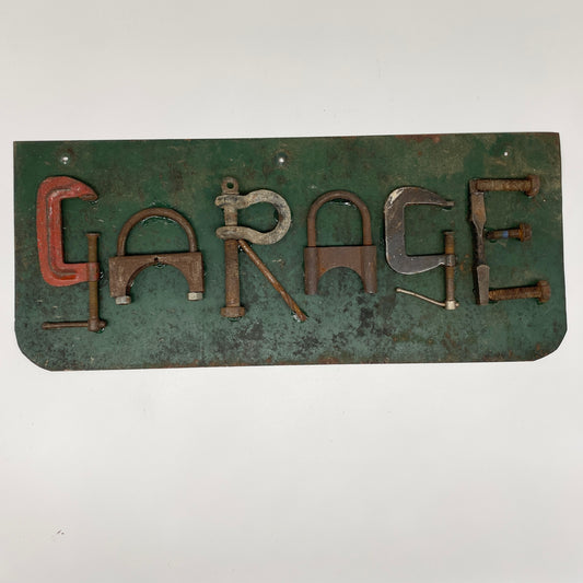 Handmade Wall Art - Garage Sign