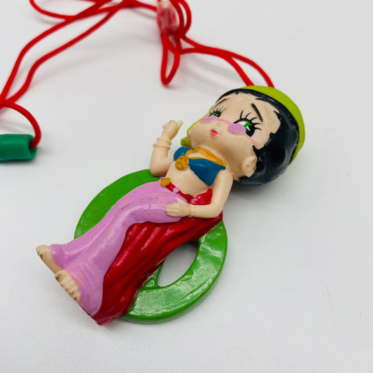 Betty Boop Peace Sign Collectible Charm Necklace