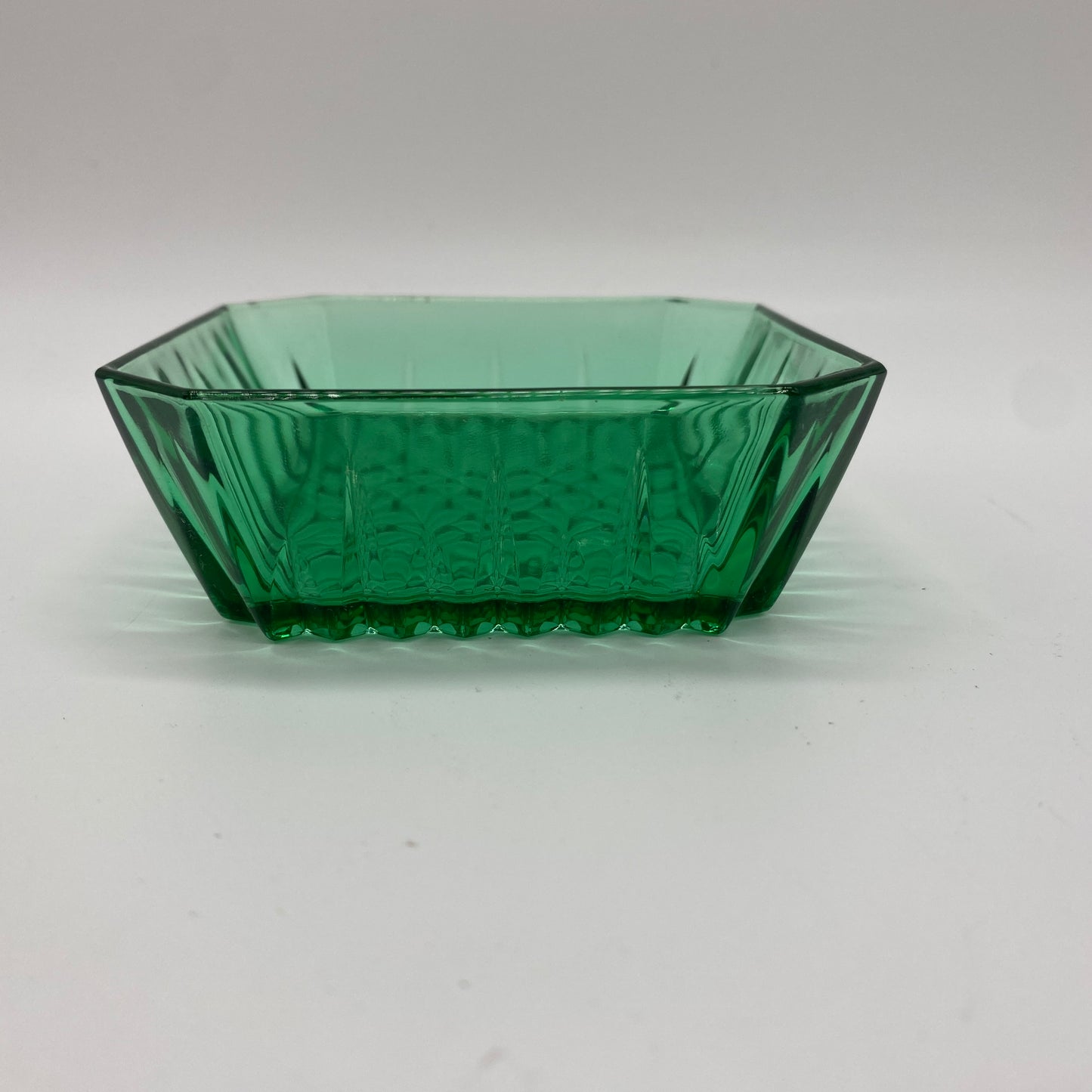 Emerald Green Arcoroc Glass Ramekin