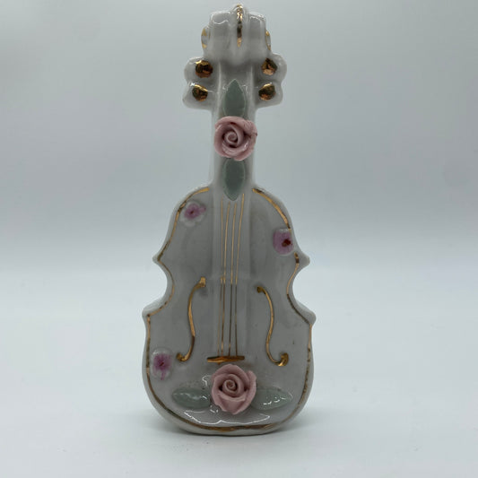 Bone China Flower Cello Trinket Dish