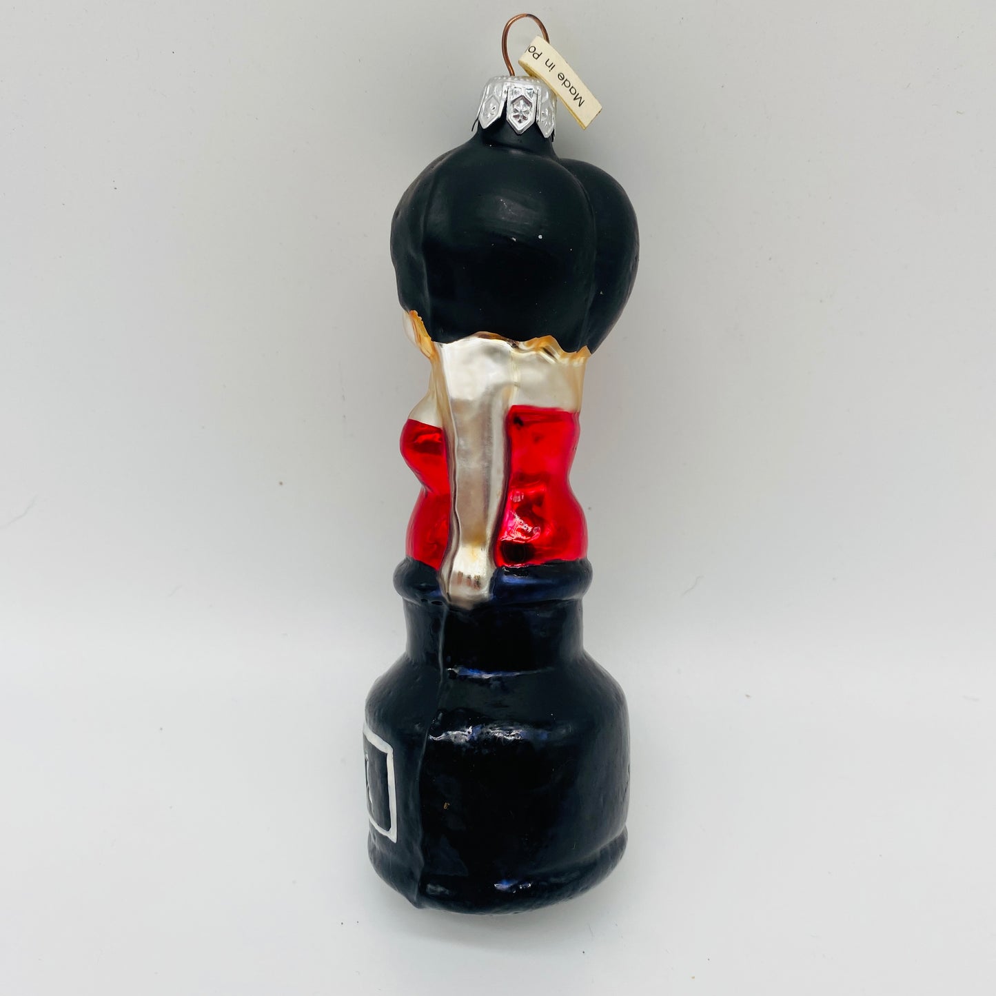 Betty Boop Ink Glass Ornament by Kurt Adler