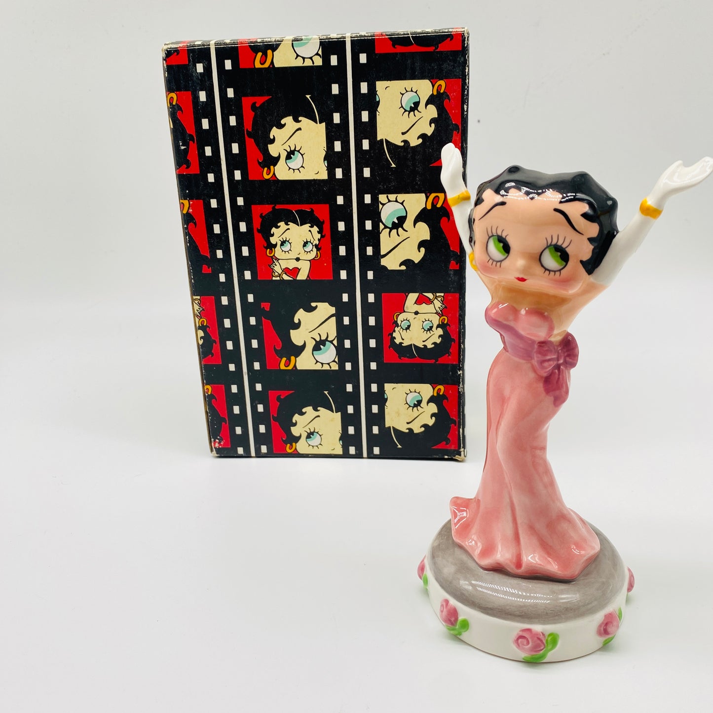 Betty Boop “Bed of Roses” Collectible Figurine