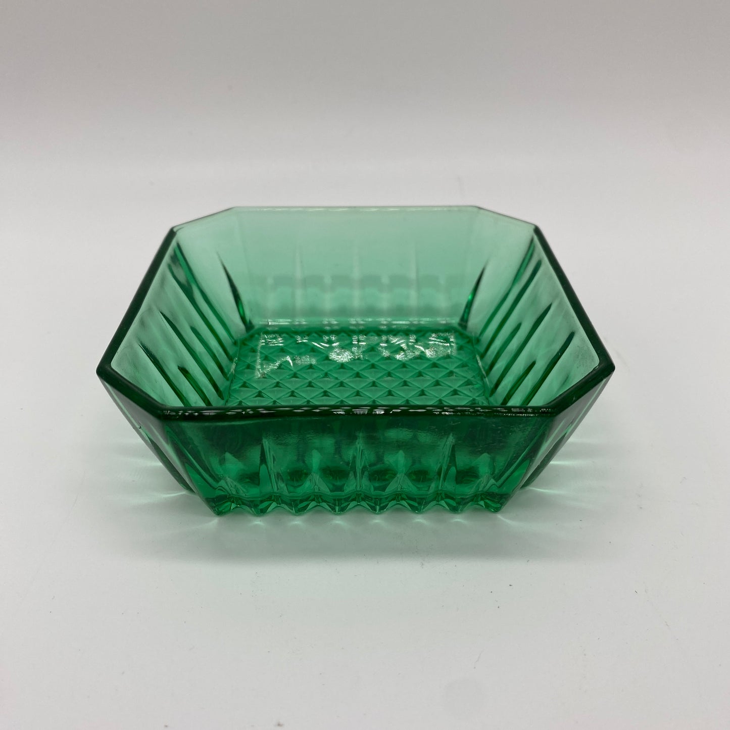 Emerald Green Arcoroc Glass Ramekin