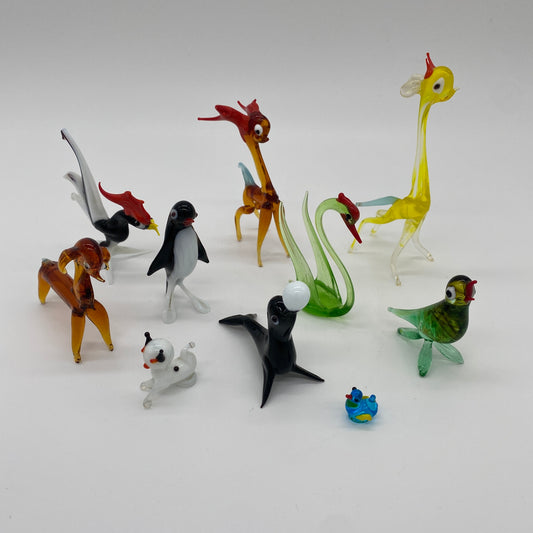 Italian Glass Animals