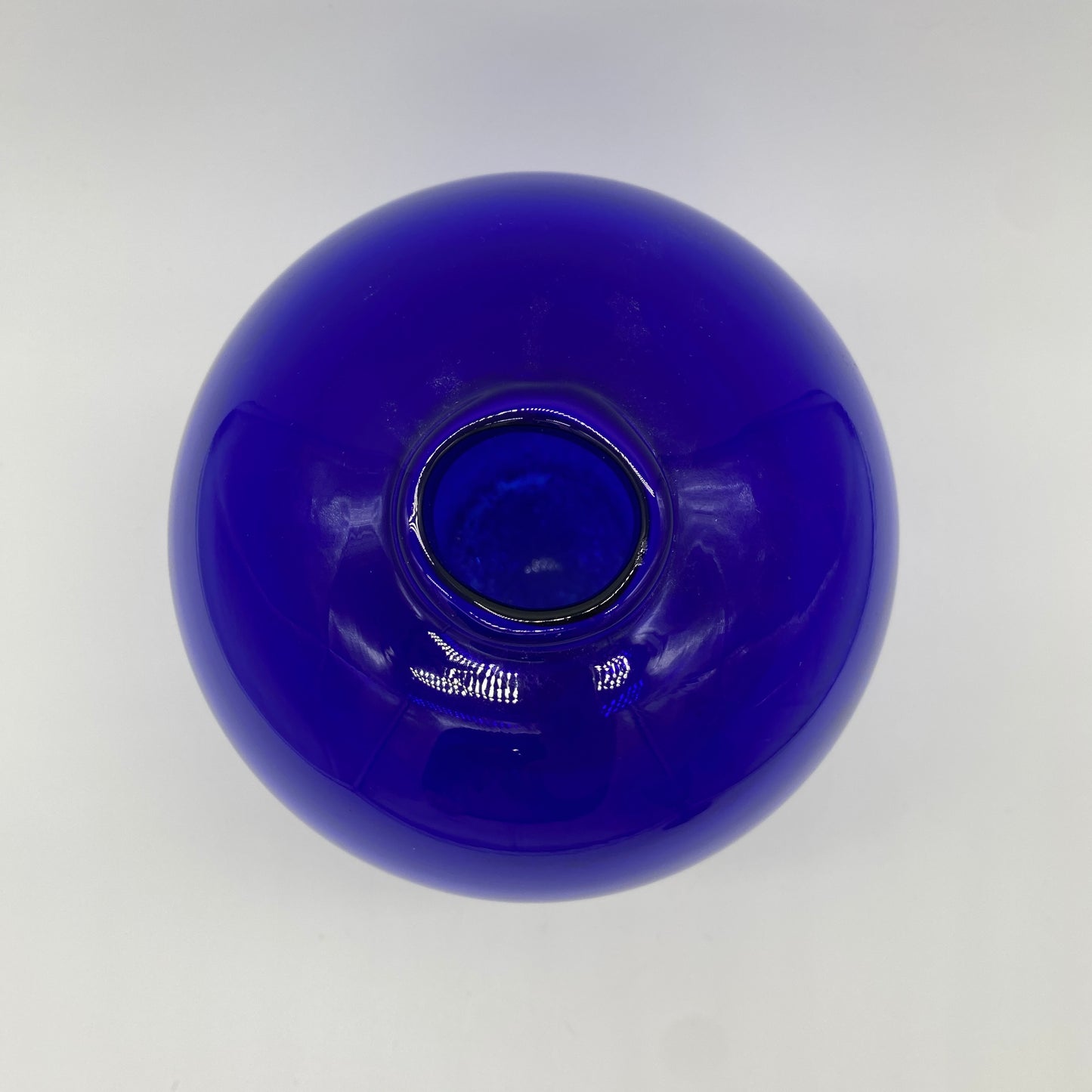 Cobalt Blown Glass Vase