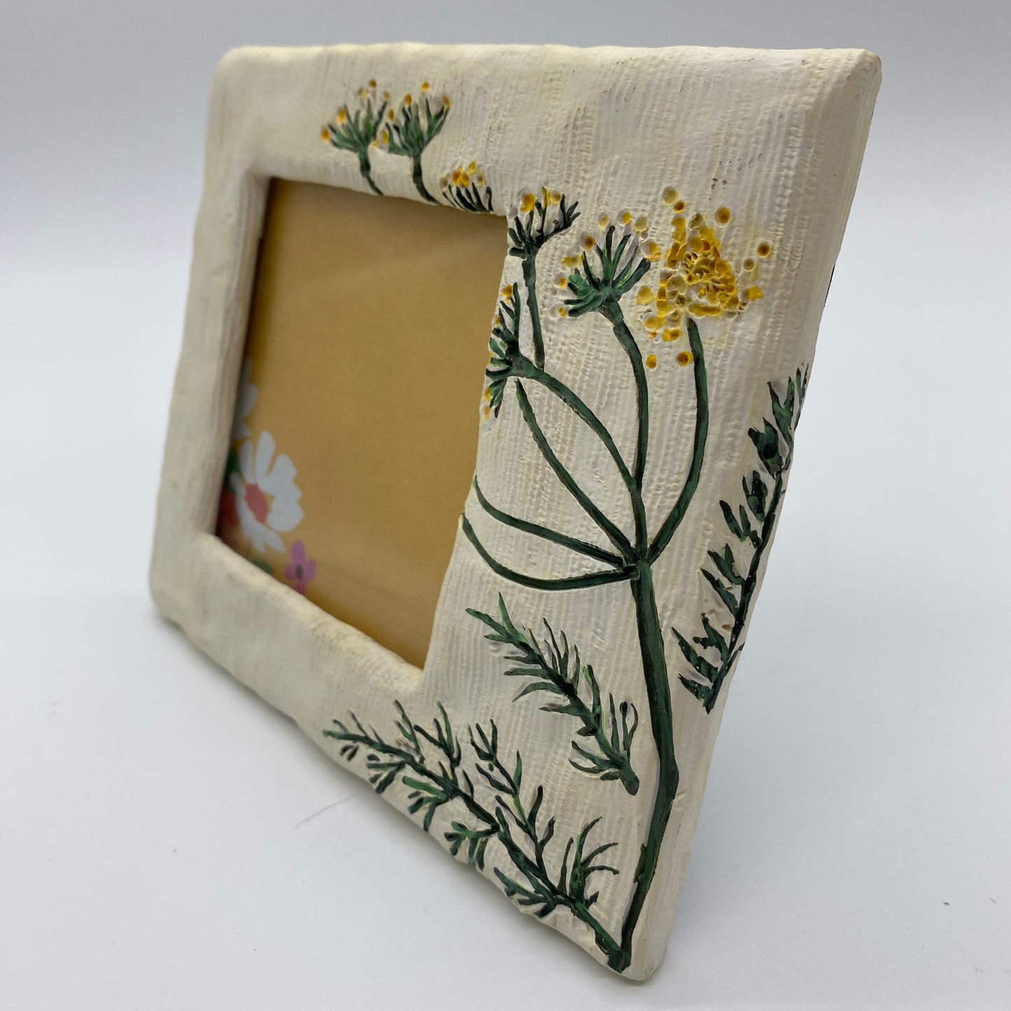 Flower Ceramic Picture Frame