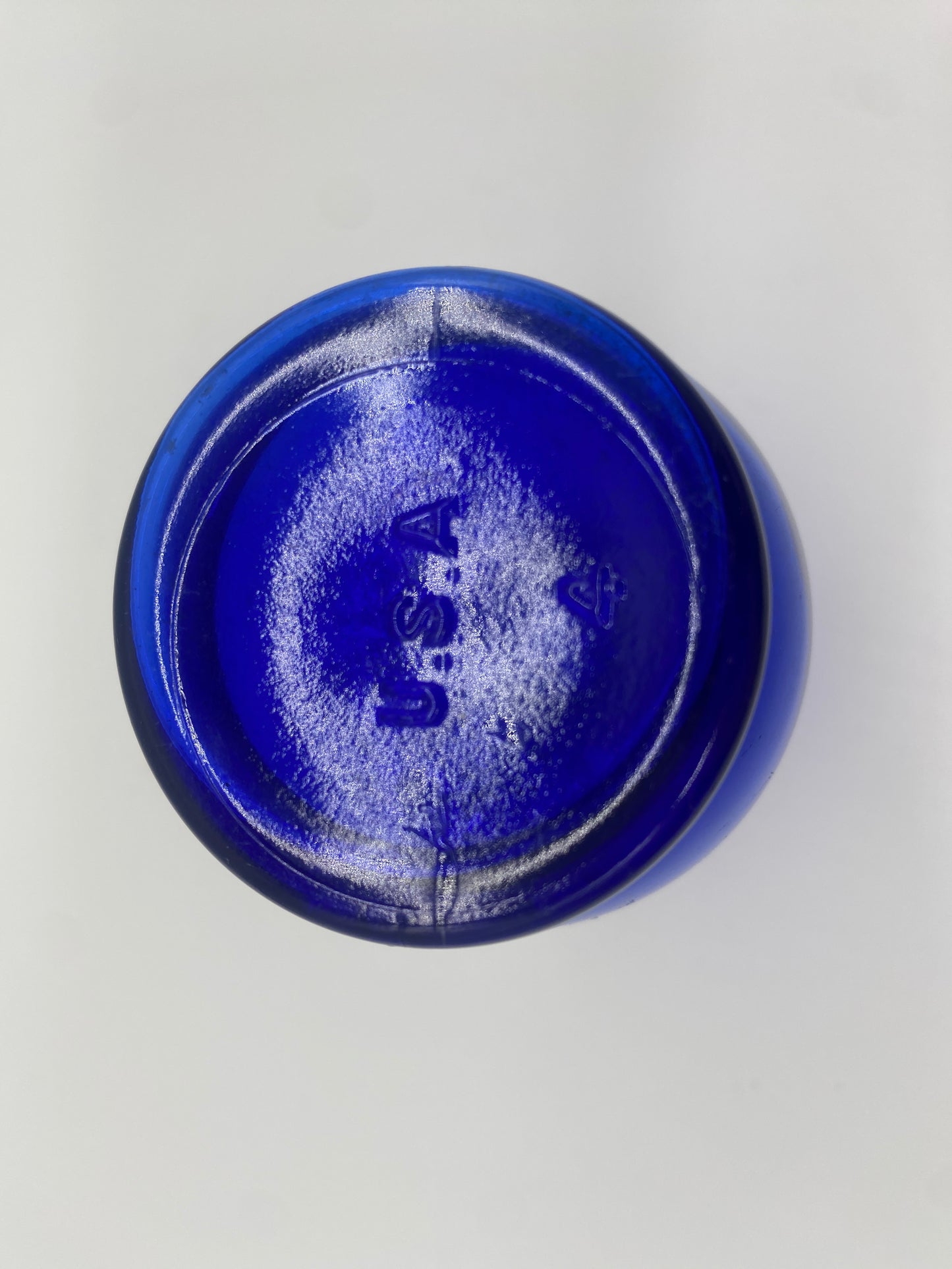 Cobalt Glass Small Vase